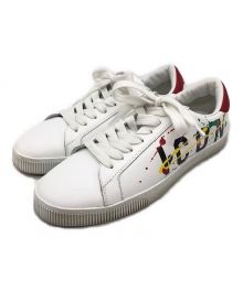 DSQUARED2（ディースクエアード）の古着「CASSETTA SNEAKERS」｜ホワイト