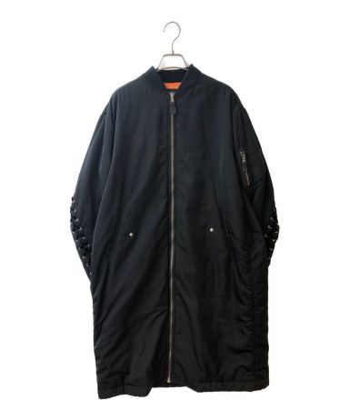 中古・古着通販】G.V.G.V (ジーヴィージーヴィー) LACE UP MA-1 COAT