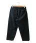 nanamica (ナナミカ) ALPHADRY Cropped Easy Pants ブラック サイズ:32：12800円