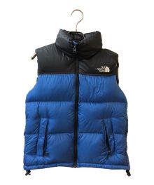 THE NORTH FACE（ザ ノース フェイス）の古着「Nuptse　vest　」｜ブルー×ブラック