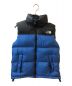 THE NORTH FACE（ザ ノース フェイス）の古着「Nuptse　vest　」｜ブルー×ブラック