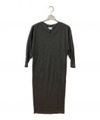 Mame Kurogouchiマメクロゴウチ）の古着「Classic Jersey Dress」｜ブラック×ホワイト