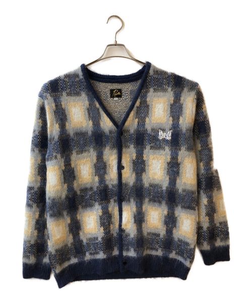 Needles（ニードルズ）Needles (ニードルズ) KITH (キス) Mohair Sheridan Cardigan ベージュ サイズ:Mの古着・服飾アイテム