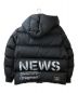 MONCLER GENIUS (モンクレール ジーニアス) FRAGMENT DESIGN (フラグメント デザイン) ファルコンダウンジャケット ブラック サイズ:3：125000円