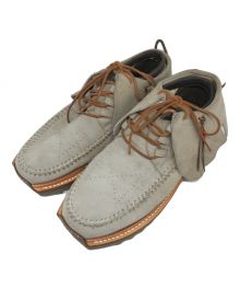 VISVIM（ビズビム）の古着「モカシンシャークソールスニーカー」｜グレー