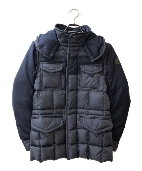 MONCLER（モンクレール）MONCLER (モンクレール) ジェイコブダウンジャケット ネイビーの古着・服飾アイテム