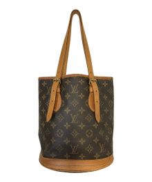 LOUIS VUITTON（ルイ ヴィトン）の古着「バケットPM」｜ブラウン