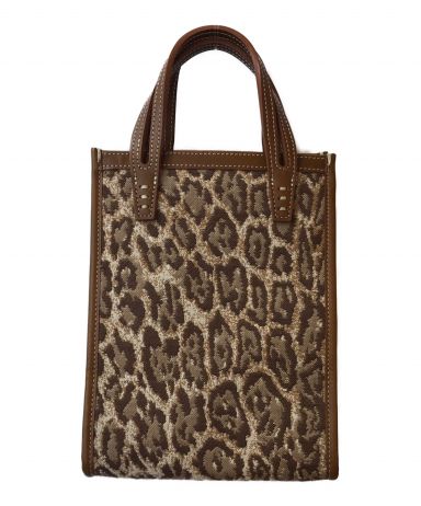 [中古]A VACATION(アヴァケーション)のレディース バッグ leopard tote bag