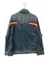 FACETASM (ファセッタズム)  WASHED RIB DENIM JACKET ブルー サイズ:L：10800円