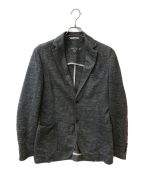 CIRCOLO 1901チルコロ1901）の古着「リネン ナイロン ジャージー メランジ シングル2Bジャケット」｜グレー