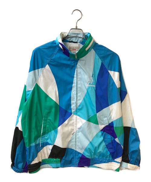 SUPREME（シュプリーム）SUPREME (シュプリーム) Emilio Pucci (エミリオ プッチ) Sport Jacket スカイブルー サイズ:Lの古着・服飾アイテム