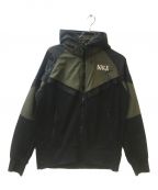 NIKE×sacaiナイキ×サカイ）の古着「M AS M NRG FULL ZIP HOODIE」｜ブラック