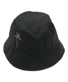 Champion×RICK OWENS（チャンピオン×リックオウエンス）の古着「NYLON GILLIGAN BUCKET HAT　ナイロンギリガンバケットハット」｜ブラック