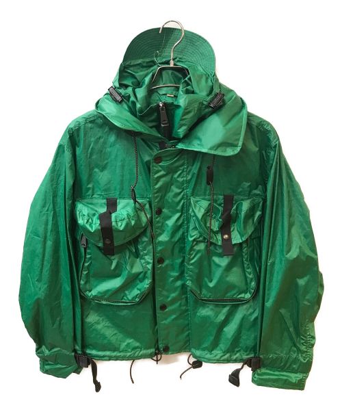 BURBERRY（バーバリー）BURBERRY (バーバリー) Packaway Hood Showerproof Jacket With Gilet, グリーン サイズ:52の古着・服飾アイテム