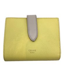 CELINE（セリーヌ）の古着「スモールストラップウォレット」｜イエロー