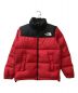 THE NORTH FACE（ザ ノース フェイス）の古着「Nuptse Jacket」｜レッド