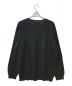 nanamica (ナナミカ) 7G Crew Neck Sweater ブラック サイズ:XL：11000円