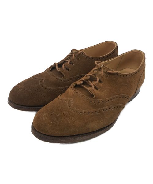 Crockett & Jones（クロケット＆ジョーンズ）Crockett & Jones (クロケット＆ジョーンズ) BEAMS F (ビームスエフ) ウィングチップシューズ ブラウン サイズ:9 2/1の古着・服飾アイテム