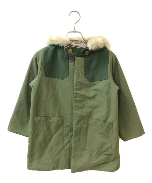 ELFIN FOLK（エルフィンフォルク）ELFIN FOLK (エルフィンフォルク) hight lander coat カーキ サイズ:120の古着・服飾アイテム