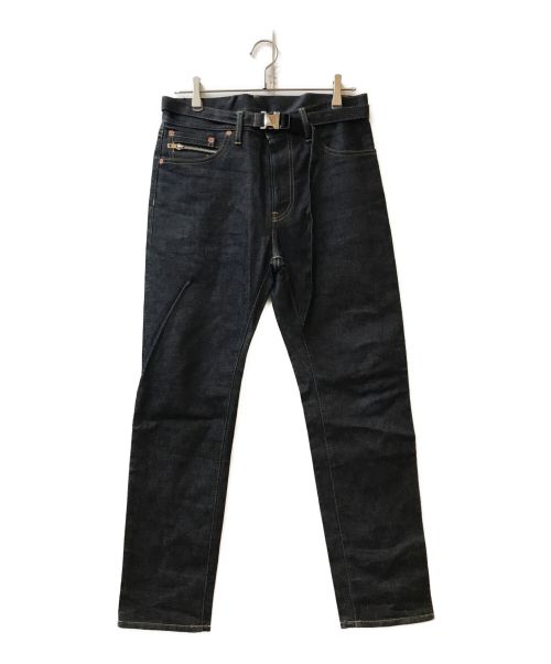 sacai（サカイ）sacai (サカイ) Slim Tapered Denim Pants インディゴ サイズ:2の古着・服飾アイテム