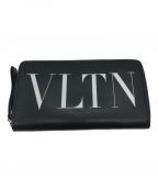 VALENTINOヴァレンティノ）の古着「Continental VLTN wallet」｜ブラック