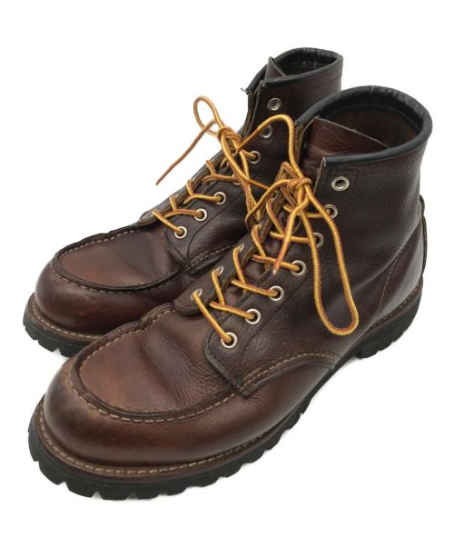 RED WING（レッドウィング）RED WING (レッドウィング) ROUGHNECK ブラウン サイズ:26.5㎝の古着・服飾アイテム