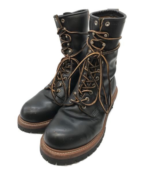 RED WING（レッドウィング）RED WING (レッドウィング) 9inch Logger Boots ブラック サイズ:26.5㎝の古着・服飾アイテム