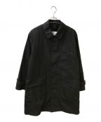 MHLエムエイチエル）の古着「PROOFED COTTON NYLON TWILL COAT」｜ブラック