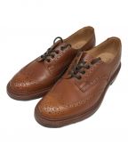 Tricker'sトリッカーズ）の古着「バートンウイングチップシューズ」｜ブラウン