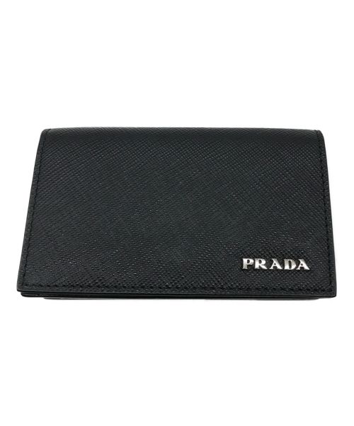 PRADA（プラダ）PRADA (プラダ) カードケース ネイビーの古着・服飾アイテム