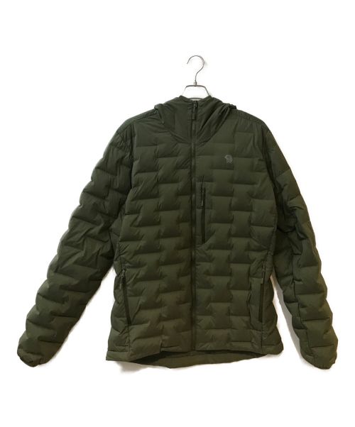 MOUNTAIN HARD WEAR（マウンテンハードウェア）MOUNTAIN HARD WEAR (マウンテンハードウェア) スーパーDS ストレッチダウンフーデッドジャケット グリーン サイズ:Mの古着・服飾アイテム