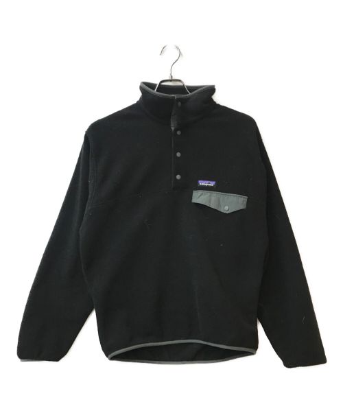 Patagonia（パタゴニア）Patagonia (パタゴニア) LW SYNCH SNAP-T P/O ブラック サイズ:Ｓの古着・服飾アイテム