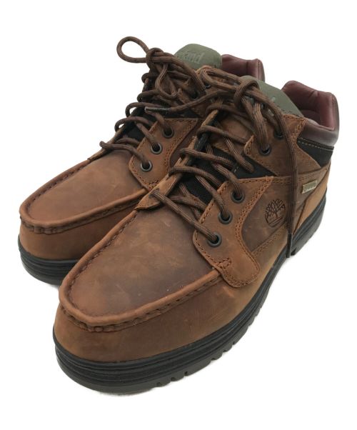 Timberland（ティンバーランド）Timberland (ティンバーランド) HERITAGE GTX MOC TOE MID ブラウン サイズ:27cmの古着・服飾アイテム