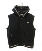 MONCLERモンクレール）の古着「MAGLIA GILET キルティングベスト」｜ブラック