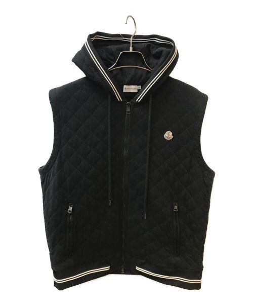 MONCLER（モンクレール）MONCLER (モンクレール) MAGLIA GILET キルティングベスト ブラック サイズ:3XLの古着・服飾アイテム