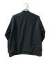 STEVEN ALAN (スティーブンアラン) PE RIP PUFF STAND COLLAR SHIRT ブラック サイズ:S：12800円