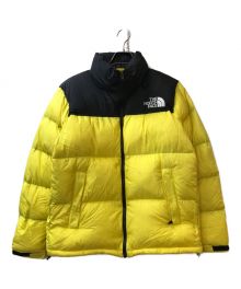 THE NORTH FACE（ザ ノース フェイス）の古着「ヌプシダウンジャケット」｜イエロー