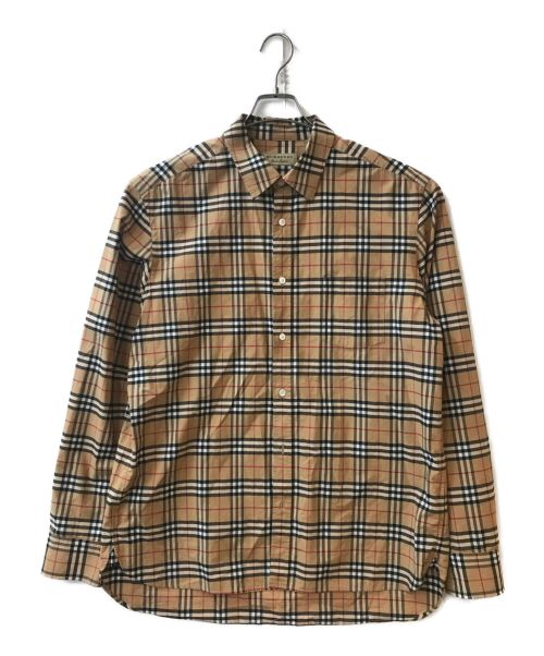 BURBERRY LONDON（バーバリーロンドン）BURBERRY LONDON (バーバリー ロンドン) ノヴァチェックシャツ ベージュ サイズ:XLの古着・服飾アイテム