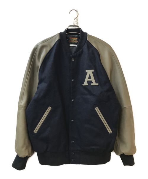 AMERICAN RAG CIE（アメリカンラグシー）AMERICAN RAG CIE (アメリカンラグシー) 別注SKOOKUM AWARD JACKET ネイビー サイズ:Mの古着・服飾アイテム