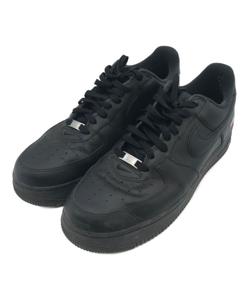 NIKE（ナイキ）NIKE (ナイキ) Supreme (シュプリーム) AIR FORCE1 LOW ブラック サイズ:30の古着・服飾アイテム