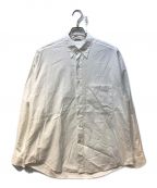 AURALEEオーラリー）の古着「WASHED FINX TWILL BIG SHIRT/ウォッシュド フィンクス ツイル ビッグ シャツ」｜ホワイト