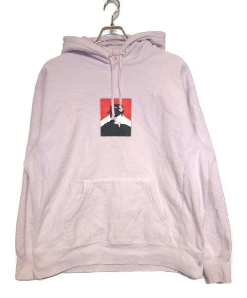 SUPREME（シュプリーム）SUPREME (シュプリーム) Portrait Hooded Sweatshirt ピンク サイズ:Lの古着・服飾アイテム