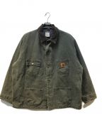 CarHarttカーハート）の古着「Blanket Lined Chore Coat」｜グリーン