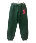 SUPREME（シュプリーム）の古着「S Logo Sweatpant」｜グリーン