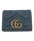 GUCCIグッチ）の古着「GGキャットコンパクトウォレット」