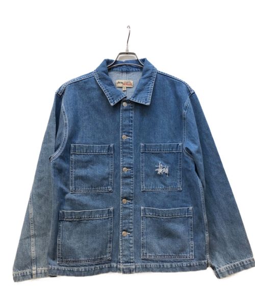 stussy（ステューシー）stussy (ステューシー) Denim Chore インディゴ サイズ:Ｍの古着・服飾アイテム