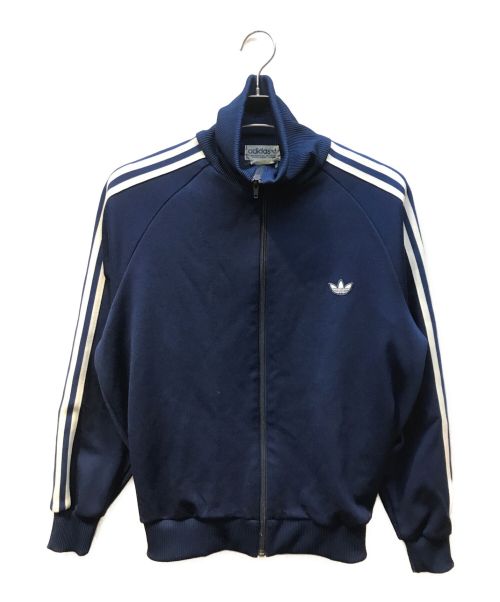 adidas（アディダス）adidas (アディダス) スリーストライプトラックジャケット ネイビー サイズ:４の古着・服飾アイテム