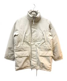 +PHENIX×EDIFICE（プラス フェニックス×エディフィス）の古着「別注 GORE-TEX スタンドカラー ダウンコート」｜ベージュ