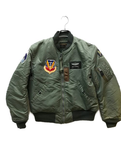 BUZZ RICKSON'S（バズリクソンズ）BUZZ RICKSON'S (バズリクソンズ) 510th Tactical Fighter Squadron MA-1 グリーン サイズ:Mの古着・服飾アイテム