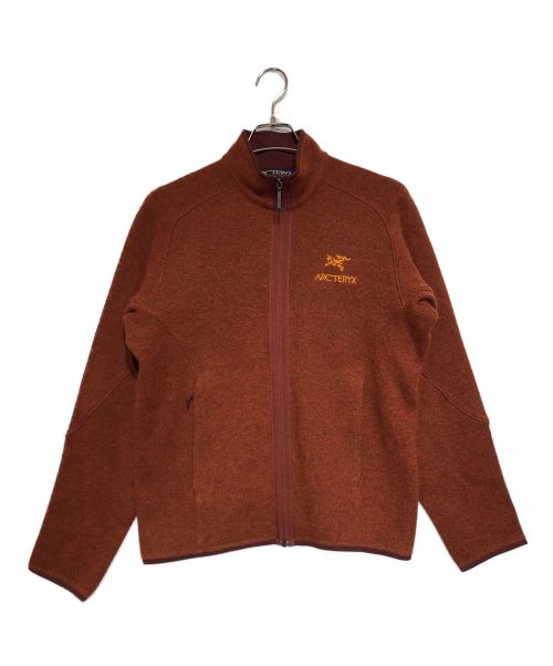 ARC'TERYX（アークテリクス）ARC'TERYX (アークテリクス) ジップアップウールジャケット ブラウン サイズ:Sの古着・服飾アイテム